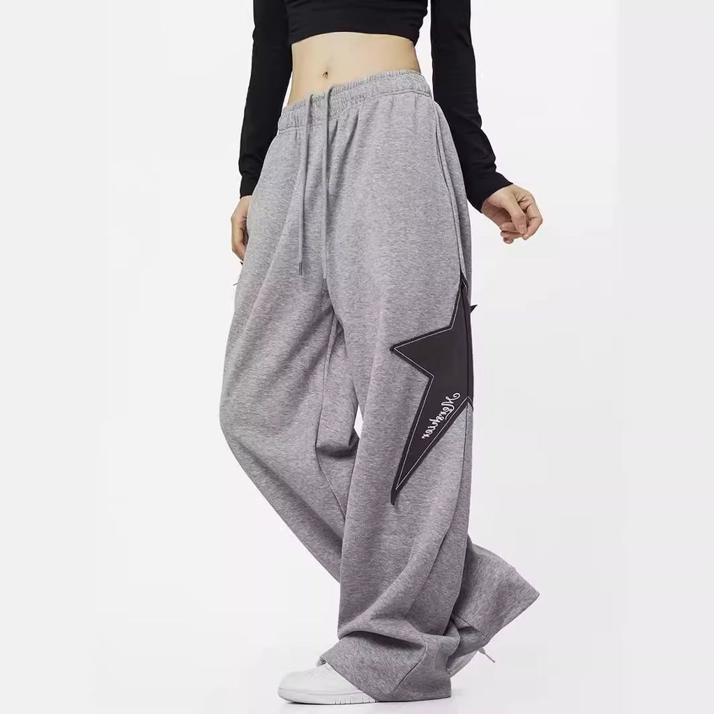 Unisex Loose Straight-Leg Joggers