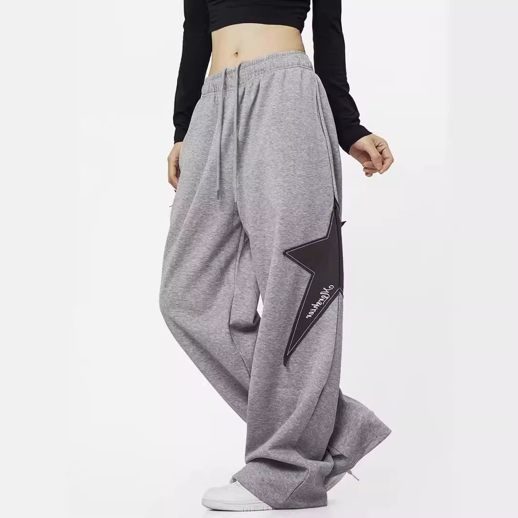Unisex Loose Straight-Leg Joggers