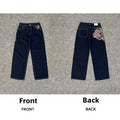 Designer Embroidered Denim Jeans