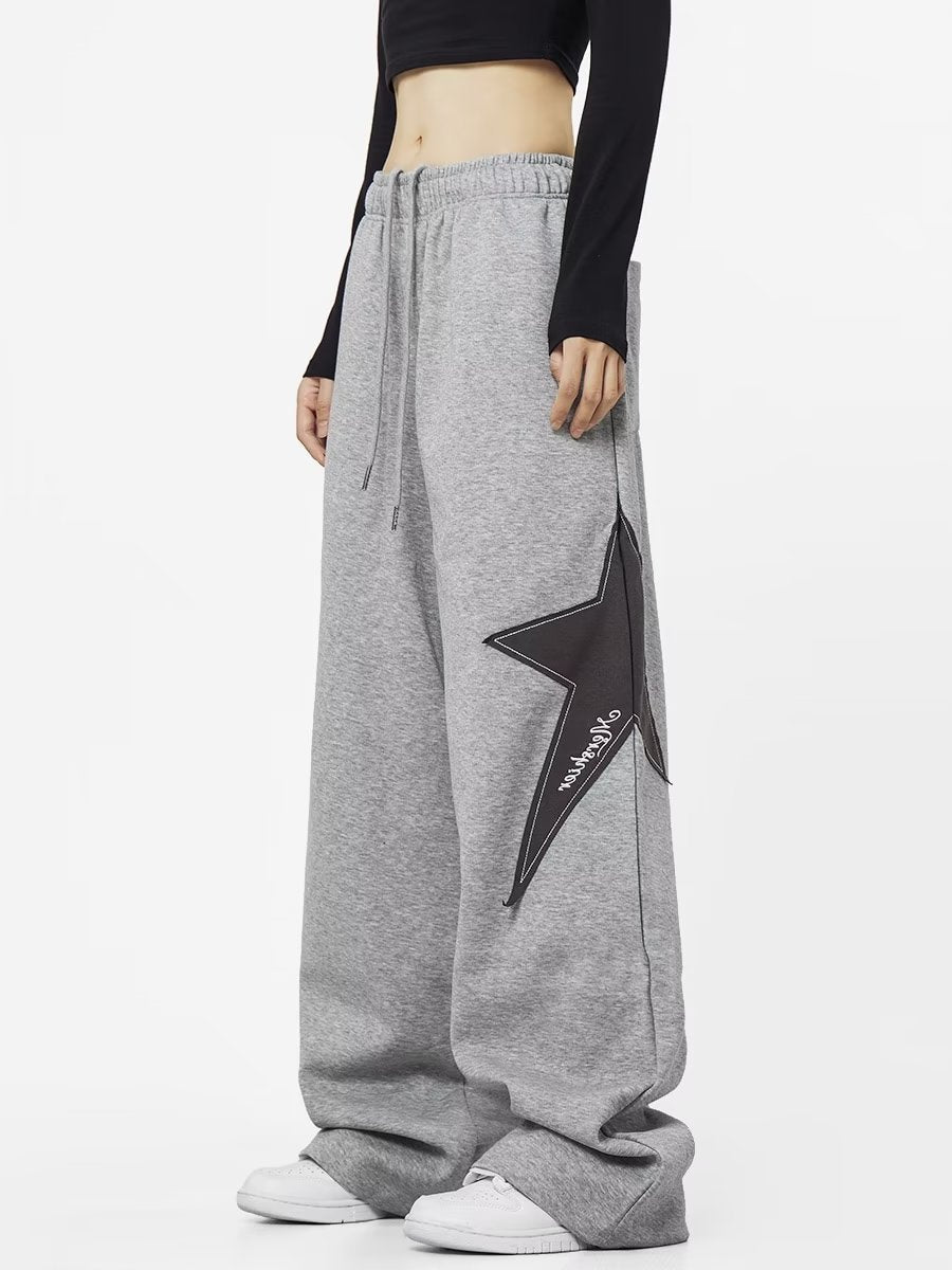 Unisex Loose Straight-Leg Joggers