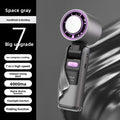 Semiconductor Cooling Handheld Fan with Flashlight